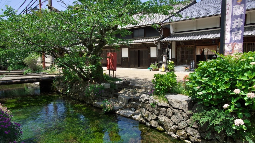 滋賀県の穴場観光スポット「醒井宿」｜バイカモが揺れる水清き宿場町