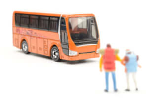 高速バスイメージ（ミニカー）