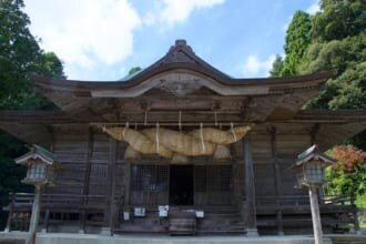 隠岐の島の玉若酢命神社（島根県隠岐郡隠岐の島町）
