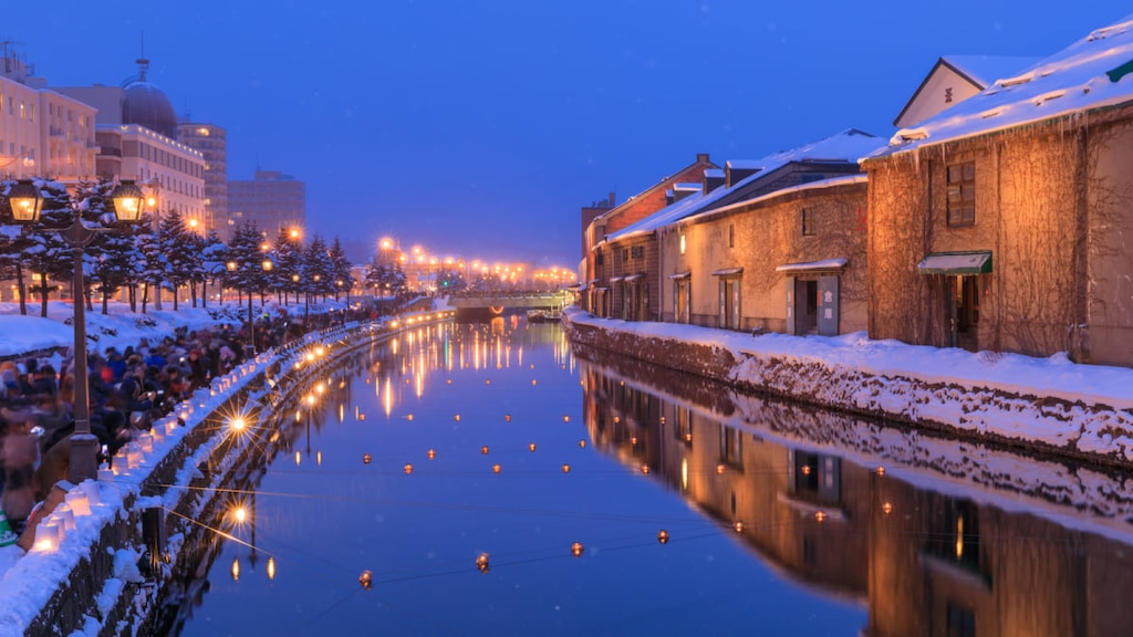 小樽・余市ゆき物語 |「青の運河」などで冬の物語を紡ごう