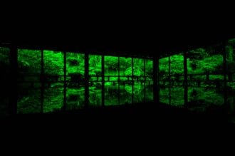 青林寺（七尾市） ライトアップ