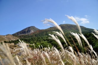 えびの高原・初秋の景色