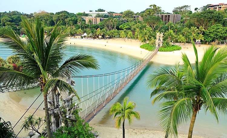 シンガポール・セントーサ島のビーチを楽しもう！3つのビーチをご紹介！