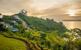 タイプーケットのヤム岬のサンセット