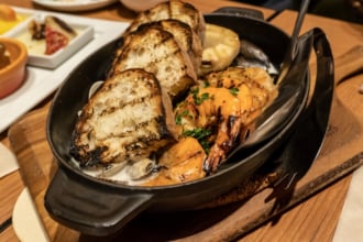 パンと海鮮のランチプレート（イメージ）