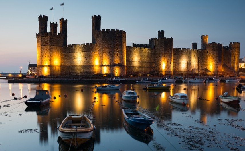 イギリスの美しい世界遺産！グウィネズのエドワード1世の城郭と市壁