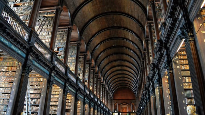 トリニティー・カレッジの図書館