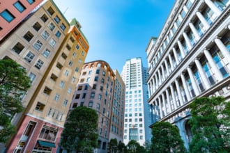 汐留イタリア街の風景