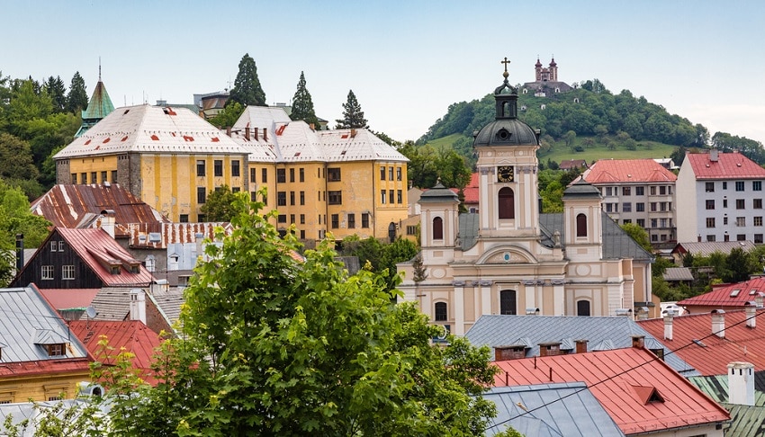 バンスカー・シュティアヴニツァ歴史都市と近隣の工業建築物群の世界遺産