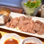 岡半 本店の和牛リブロース薄焼