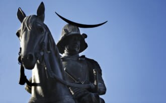 伊達政宗の銅像