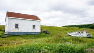 レッドベイのバスク人捕鯨基地