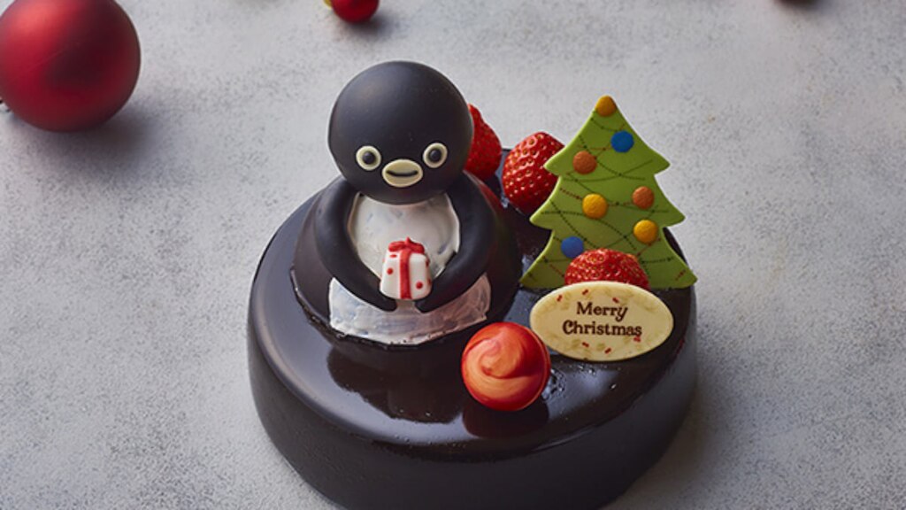 Suicaのペンギンがクリスマスケーキとクッキーに！ホテルメトロポリタンで発売
