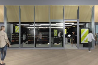 高輪ゲートウェイ駅のエキナカ店舗（無人店舗）