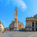 リールのオペラハウスと商工会議所（フランス）