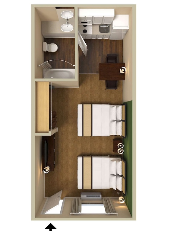 エクステンデット ステイ アメリカ スイーツ シアトル サウスセンター