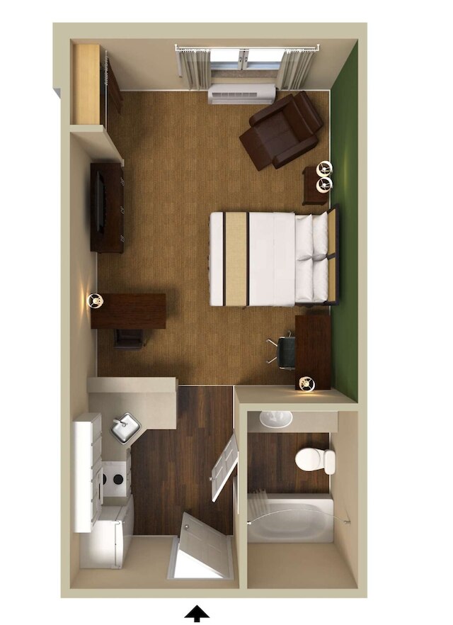 エクステンデット ステイ アメリカ スイーツ オースティン ノースウエスト / アーボリータム