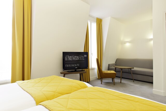 ベストウェスタン プラス 61 パリ ナシオン ホテル