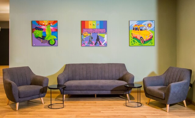 ホテル ヨーロッパ アート カゼルタ