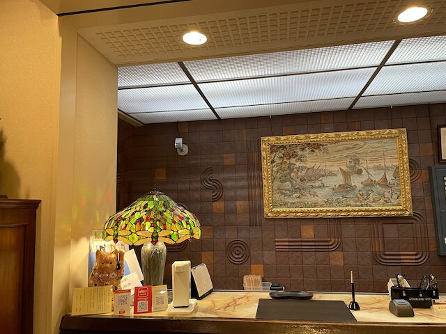 庭の、桐生エースホテル