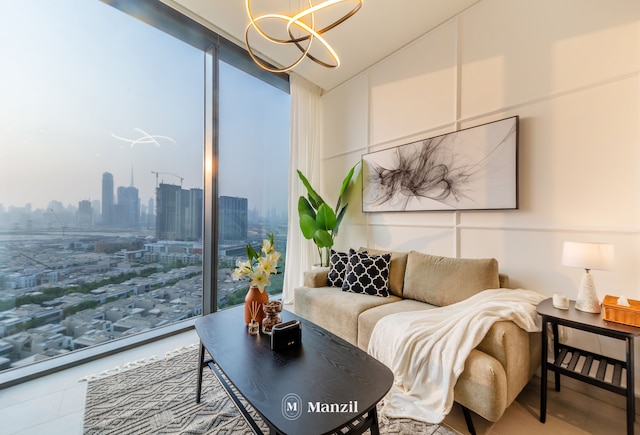 マンジル - スリーク 1BR nr ダウンタウン ウィズ ブルジ ビュー