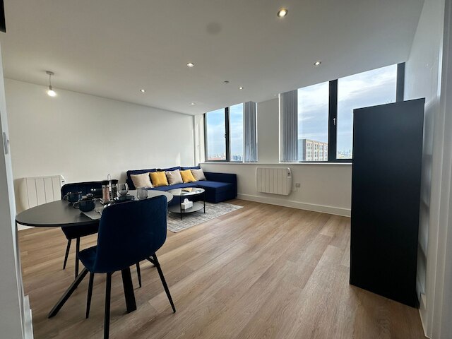 オールドトラッフォード近くの1ベッドアパートメント、無料駐車場付き