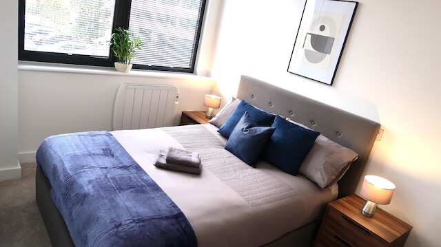 コージー  アパートメント イン オールド トラフォード ウィズ パーキング スペース