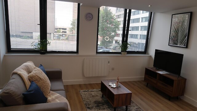 コージー  アパートメント イン オールド トラフォード ウィズ パーキング スペース