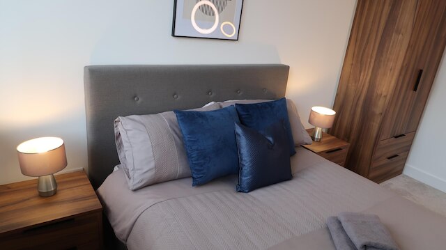 コージー  アパートメント イン オールド トラフォード ウィズ パーキング スペース