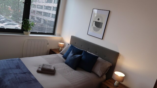 コージー  アパートメント イン オールド トラフォード ウィズ パーキング スペース