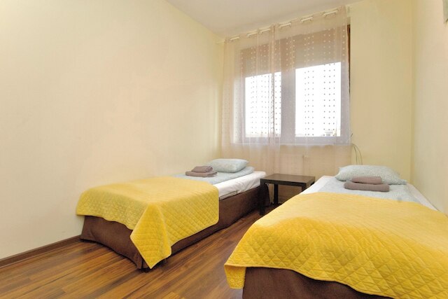 6人用の家族向けアパートメント