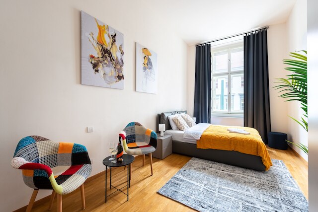 家族向けの居心地の良いアパートメント