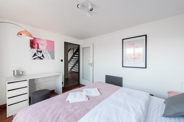 プラハ中心部のペントハウス