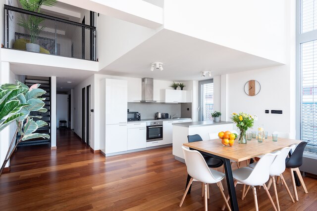 プラハ中心部のペントハウス