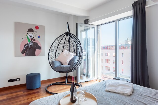 プラハ中心部のペントハウス