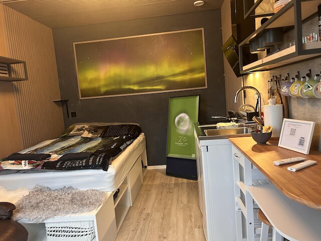 ニュー スタジオ アパートメント イン トロムソ - オーロラ ホットスポット