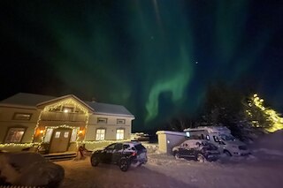 ニュー スタジオ アパートメント イン トロムソ - オーロラ ホットスポット