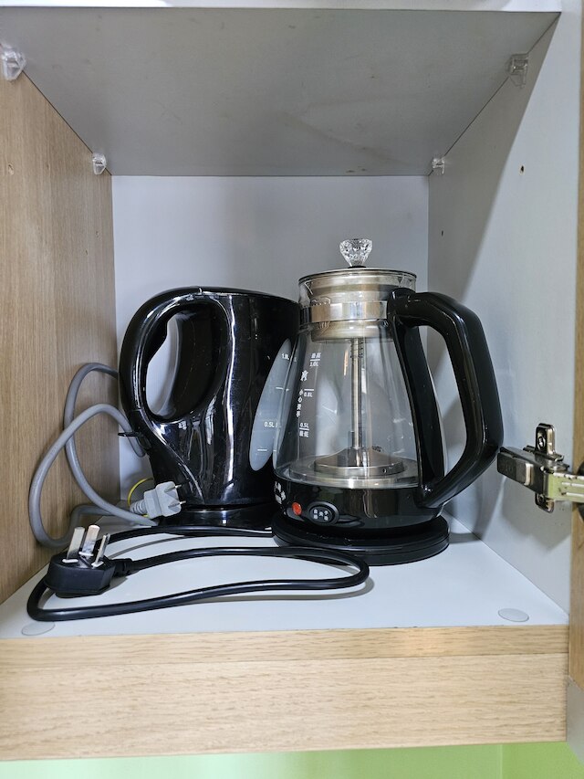 マーケットの南