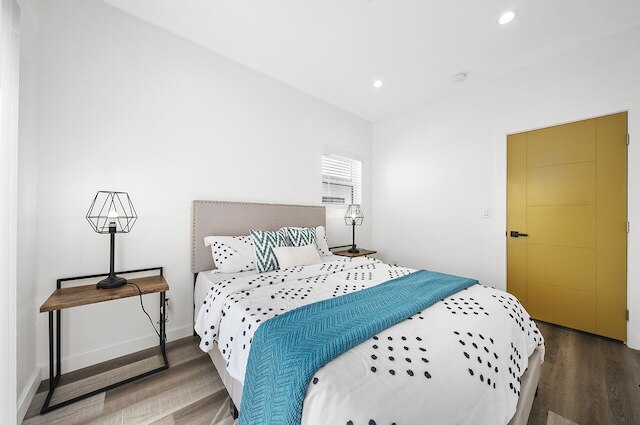 ダウンタウン LA スタイリッシュ・ベッドルーム