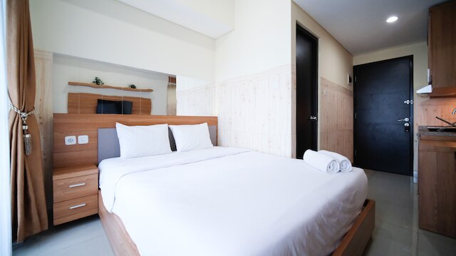 ストラテジック アンド ホーミー スタジオ アット タマサリ パピリオ  アパートメント