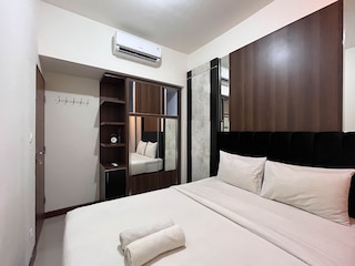 ウォーム アンド コージー 2ベッドルーム ヴィダ ビュー マカッサル  アパートメント