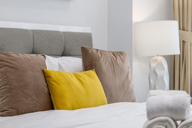 Waves - 印象的な 1BR アパートメント ブルジ・ハリファ近く