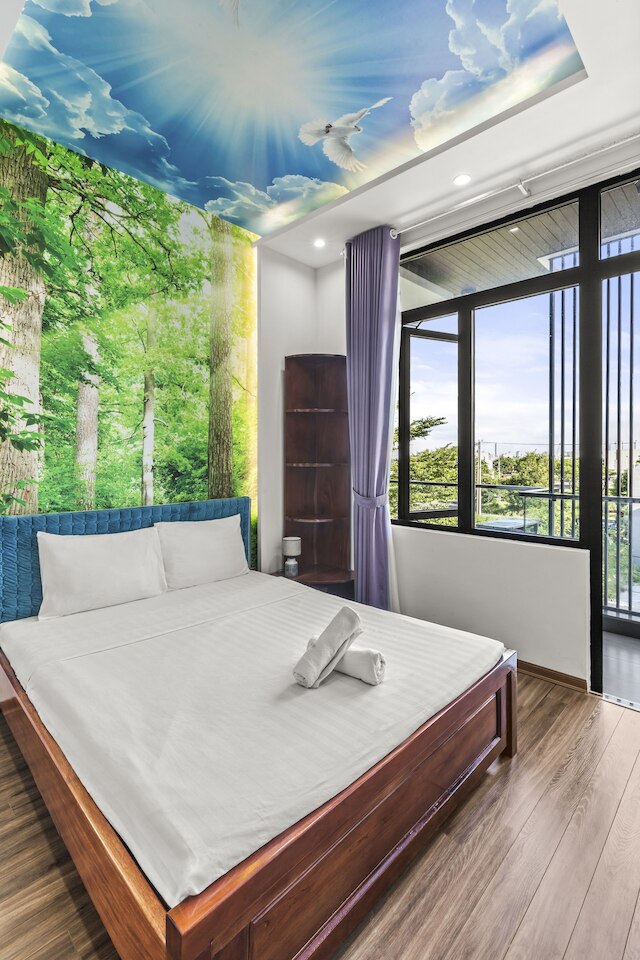 ハン川近くのローズマリーヴィラ