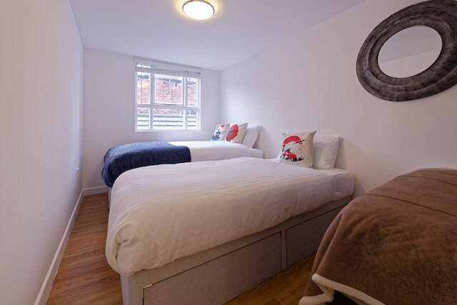 ホワイトチューリップセントラル3ベッドルームデュプレックスロフト