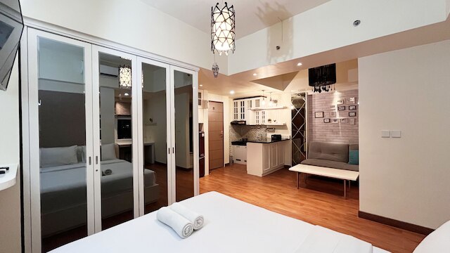 スタイリッシュ スタジオ ルーム アット アパートメント ヴィダ ビュー マカッサル