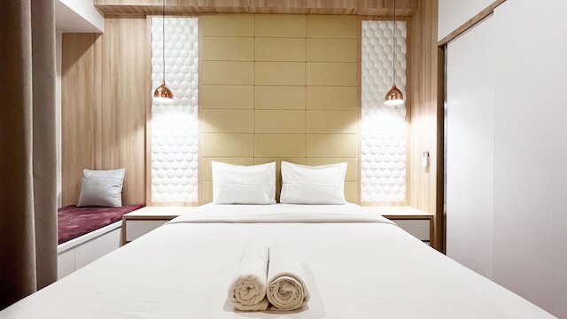 モダン アンド ナイス スタジオ アット デルフト チプトラ マカッサル  アパートメント