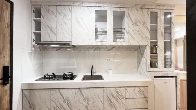 モダン アンド ナイス スタジオ アット デルフト チプトラ マカッサル  アパートメント