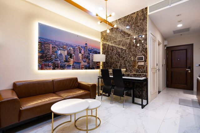 マディソンのフルキッチン付きスタジオAPT