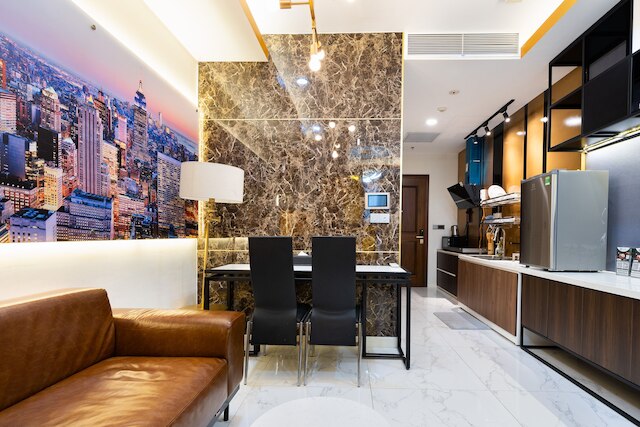 マディソンのフルキッチン付きスタジオAPT