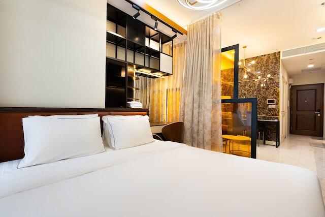 マディソンのフルキッチン付きスタジオAPT